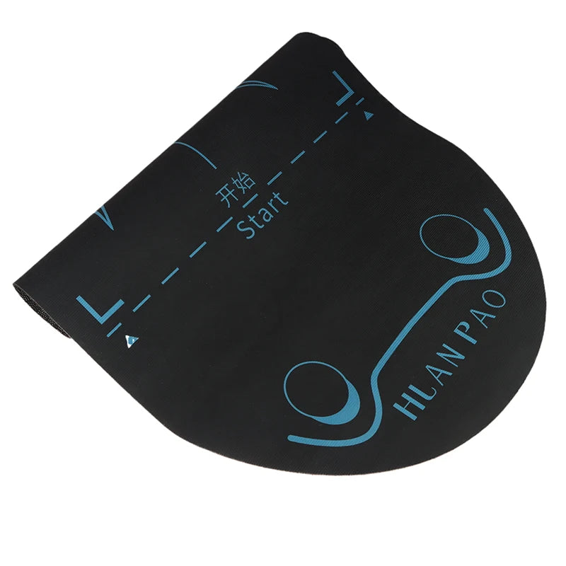 Yoga Mat For Abdominal Wheel Home Anti-slip Shock Absorber Mute Exercise Gymnastics Floor Mat Reusable Thickened Kneeling Mat