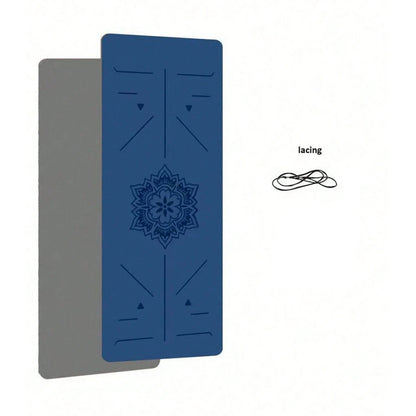 Anti-slip yoga MATS, Pilates fitness MATS, eco-friendly, women's yoga MATS, and exercise MATS suitable for home workouts