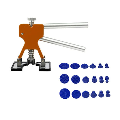 Car Dent Repair Tools Kit Auto Body Sheet Metal Paintless Bump Removal Reverse Hammer Puller Kit Complete Hand Tools Auto Parts