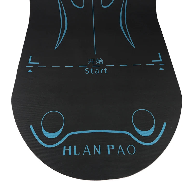 Yoga Mat For Abdominal Wheel Home Anti-slip Shock Absorber Mute Exercise Gymnastics Floor Mat Reusable Thickened Kneeling Mat