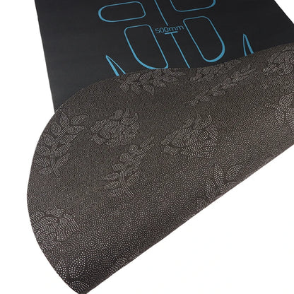 Yoga Mat For Abdominal Wheel Home Anti-slip Shock Absorber Mute Exercise Gymnastics Floor Mat Reusable Thickened Kneeling Mat