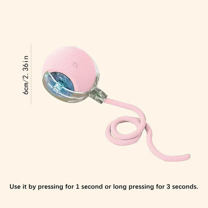 Smart Dog Toy Ball Electronic Interactive Pet Toy Moving Ball USB Automatic Moving Bouncing for Puppy Birthday Gift Cat Products