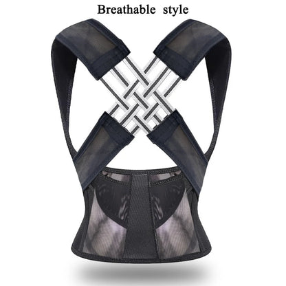 Dropshipping Back Posture Corrector Brace for Women breathable Back Posture Correction back support belt shoulder students kid